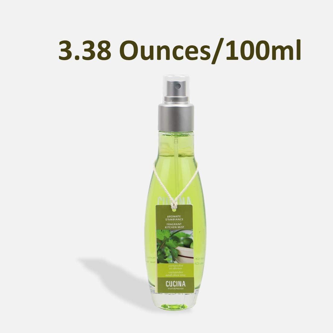 image:imageCucina Fruits amp Passion Kitchen Fragrant Mist Coriander amp Olive Tree Glass 33oz