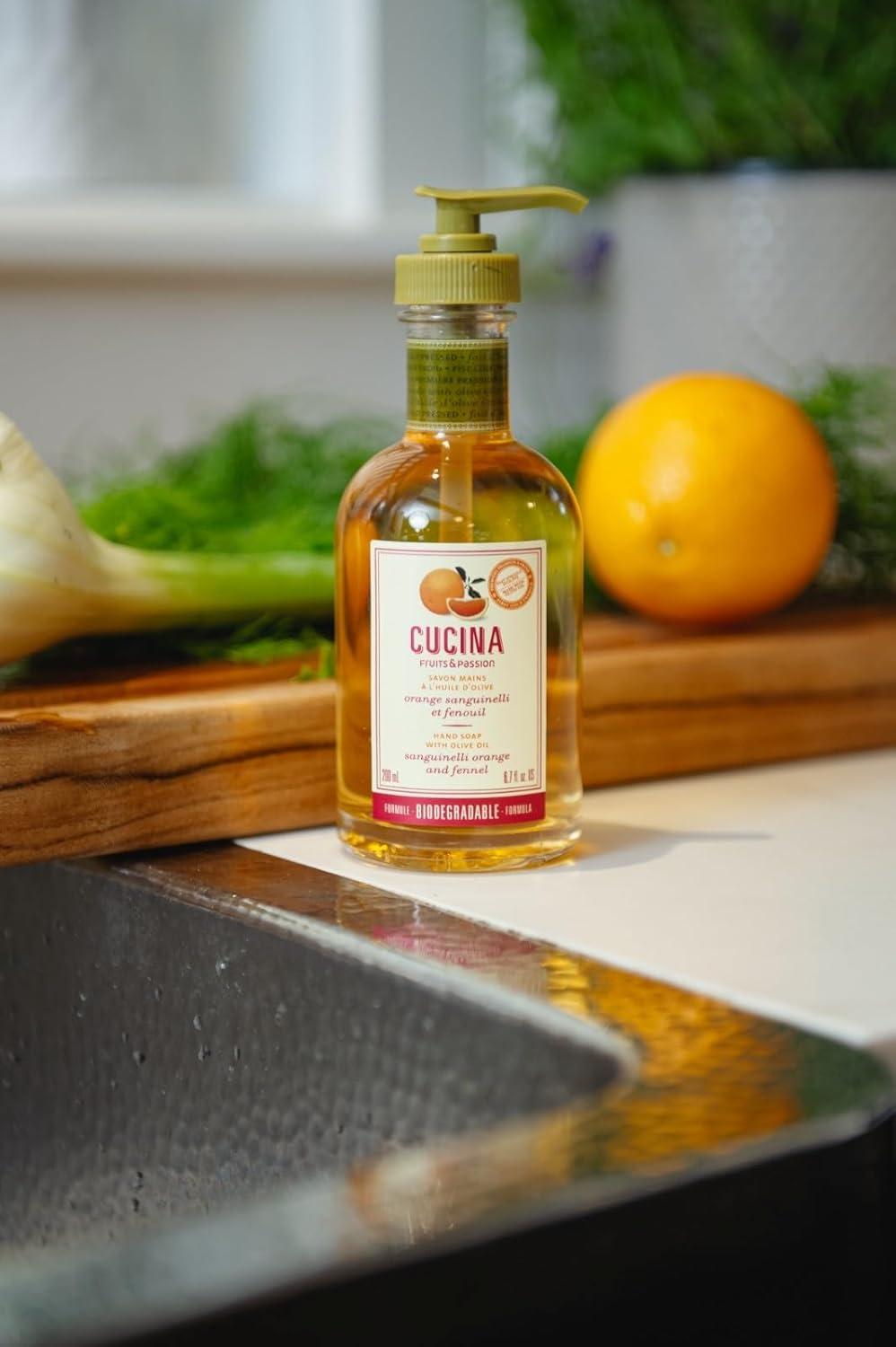 image:imageCucina Sanguinelli Orange and Fennel Hand Soap 169 Fl OzSanguinelli Orange Fennel
