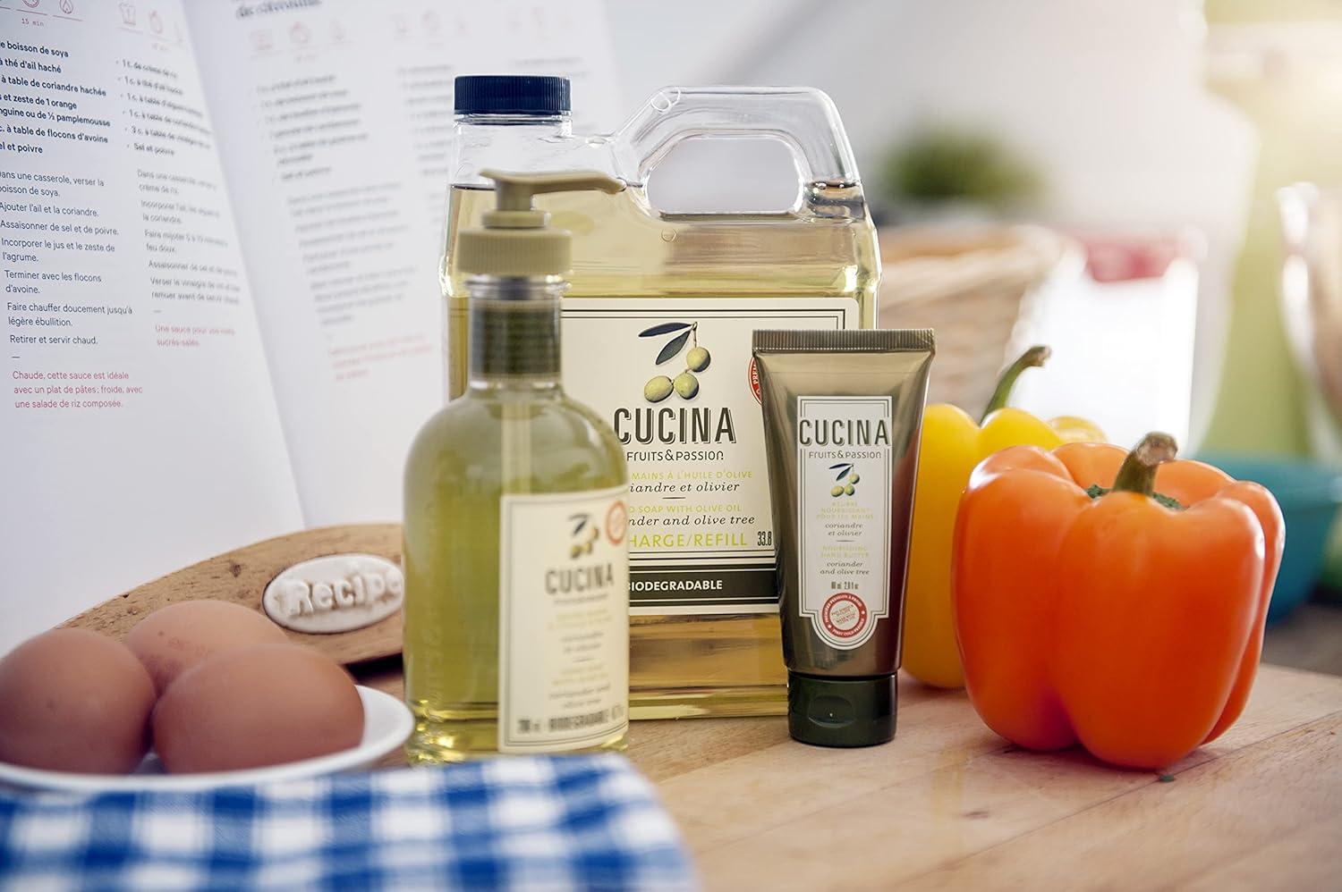 image:imageFruits amp Passion Cucina Coriander amp Olive Tree Hand Soap 676 fl oz Luxury Scented Kitchen Liquid Hand Soap Vegan Natural Moisturizing Hand Wash in Premium Glass Hand Soap Dispenser