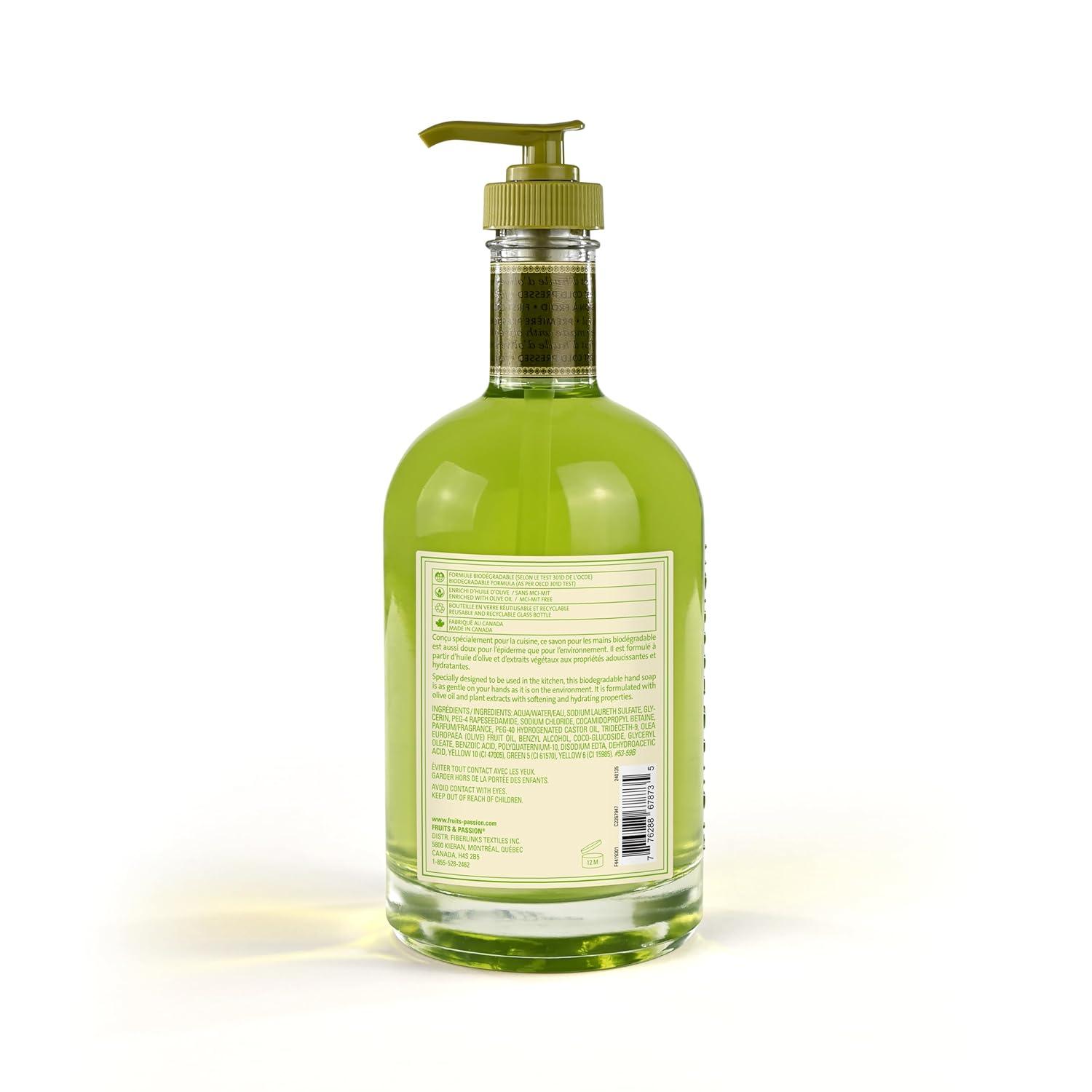 image:imageHand Soap with Olive Oil Lime Zest and Cypress 500 mL