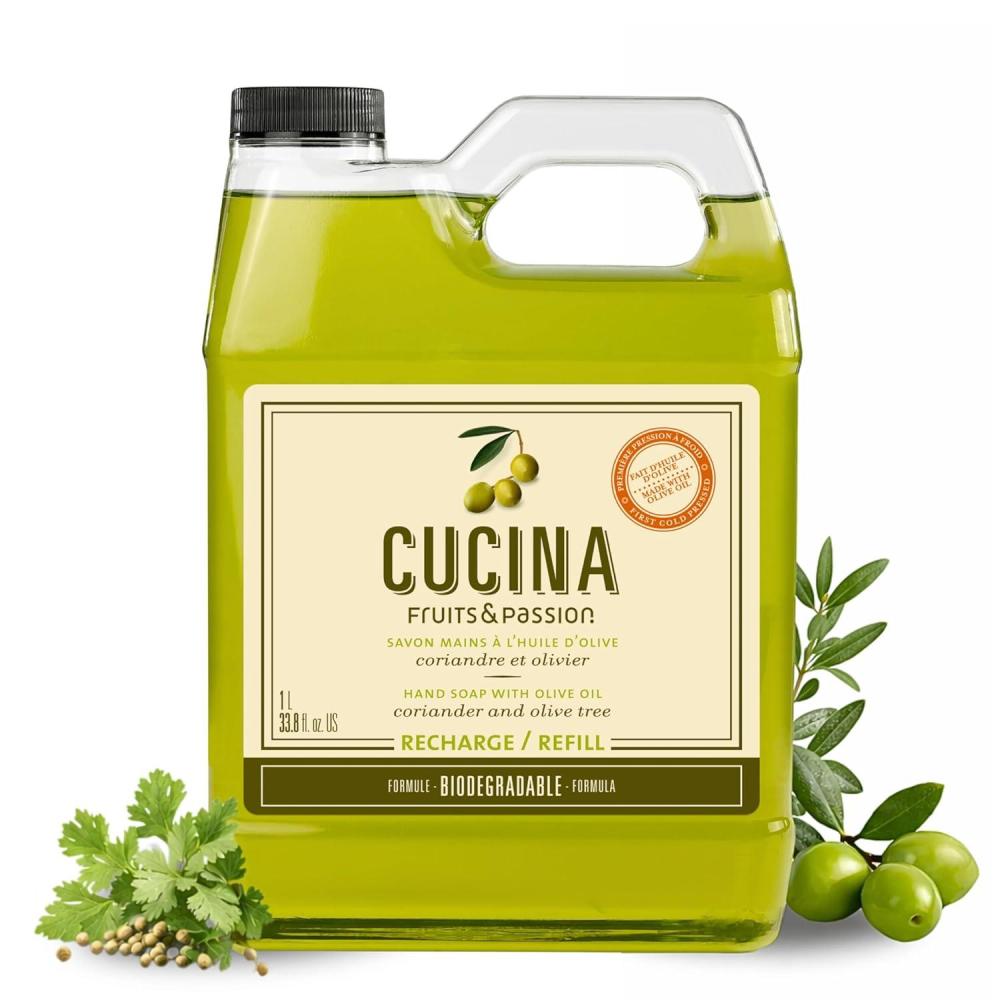 image:imageCucina Coriander and Olive Tree 338 oz Purifying Hand Wash Refill