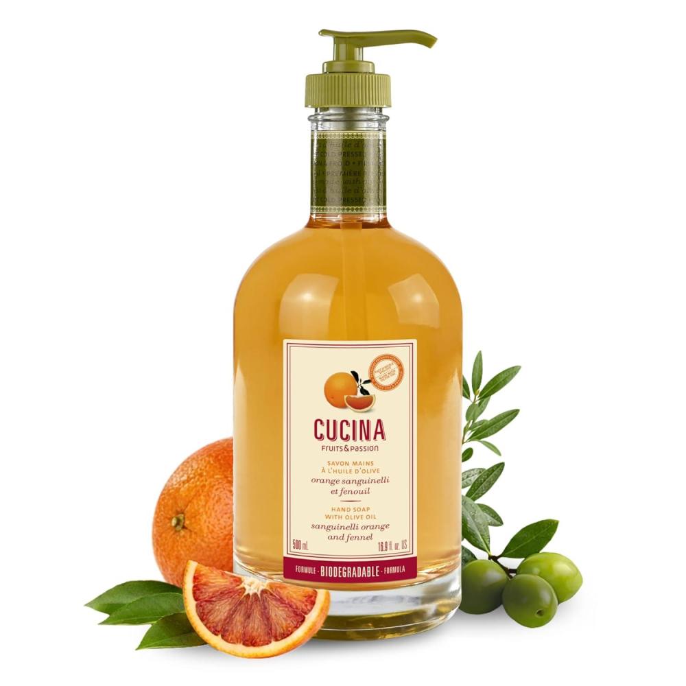 image:imageCucina Sanguinelli Orange and Fennel Hand Soap 169 Fl OzSanguinelli Orange Fennel