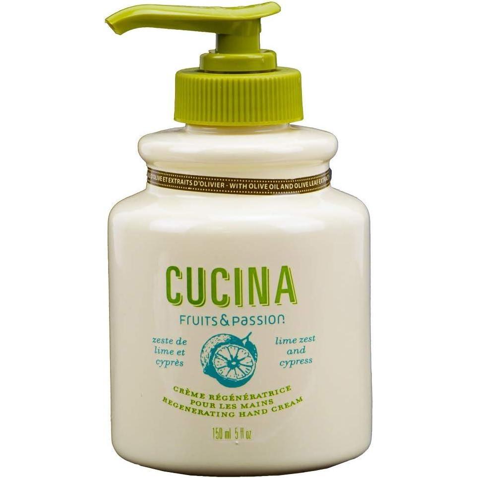 image:imageFruits and Passions Cucina 50 fl oz Regenerating Hand Cream Lime Zest and Cypress