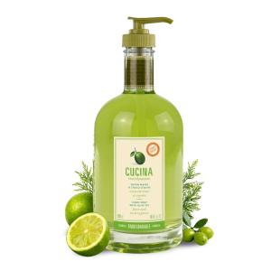 Hand Soap with Olive Oil | Lime Zest and Cypress | 500 mL